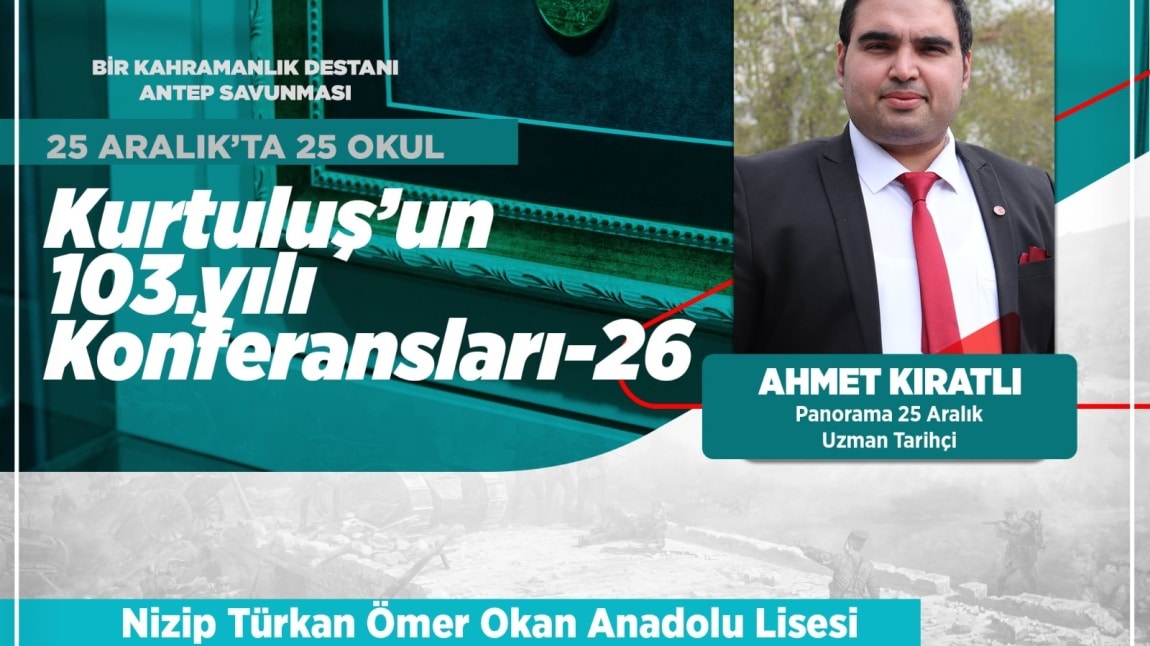 Gaziantep'in Kurtuluşu Konulu Konferans